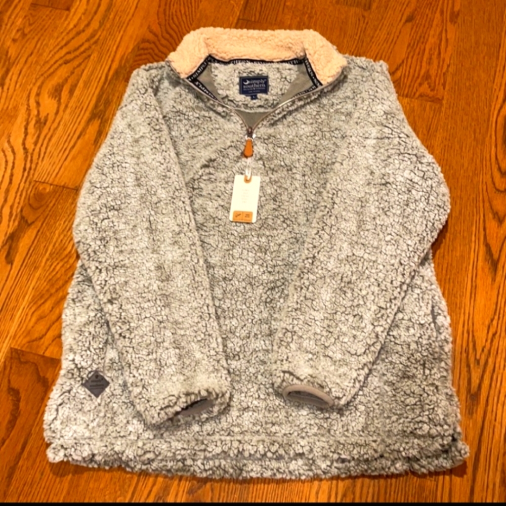 NWT Simply Southern Teddy pullover